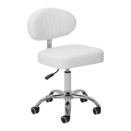 GIOVANNI professional master chair for beauty salons Y08, white GIOVANNI professional master chair for beauty salons Y08, white