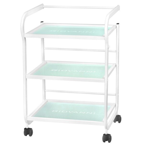GIOVANNI CLASSIC TYP 1013 professional cosmetology trolley, white color GIOVANNI CLASSIC TYP 1013 professional cosmetology trolley, white color