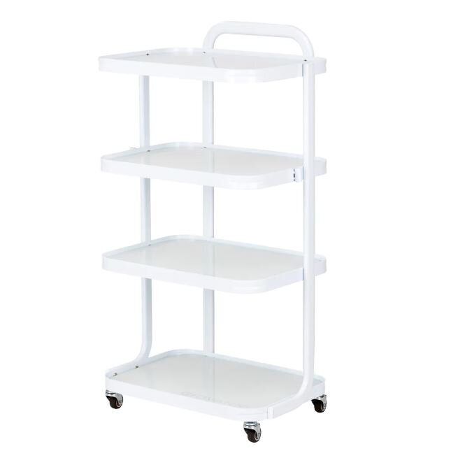 GIOVANNI professional cosmetology trolley H6702 , white color GIOVANNI professional cosmetology trolley H6702 , white color