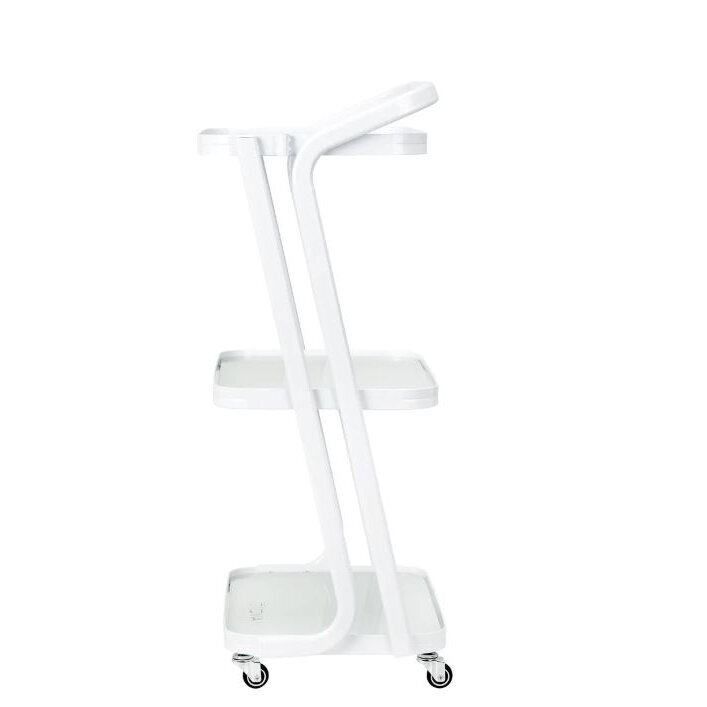 GIOVANNI professional cosmetology trolley H6701, white color 2 GIOVANNI professional cosmetology trolley H6701, white color 2