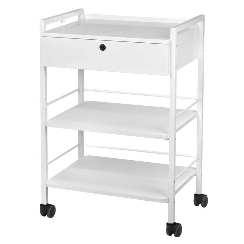 GIOVANNI CLASSIC 1019A professional cosmetic trolley, white color 5 GIOVANNI CLASSIC 1019A professional cosmetic trolley, white color 5