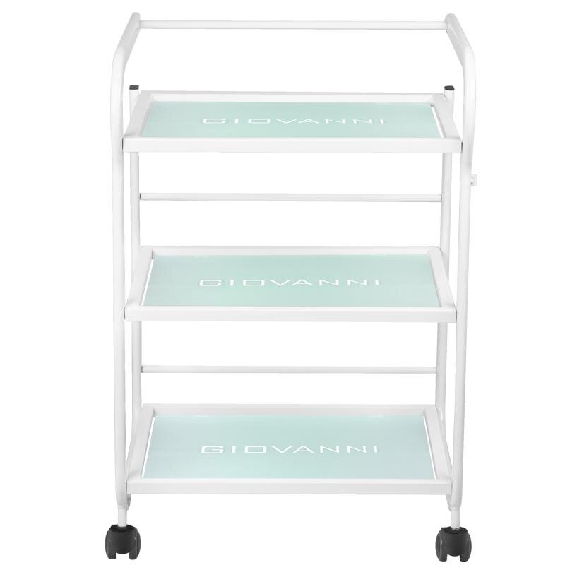 GIOVANNI CLASSIC TYP 1013 professional cosmetology trolley, white color 4 GIOVANNI CLASSIC TYP 1013 professional cosmetology trolley, white color 4