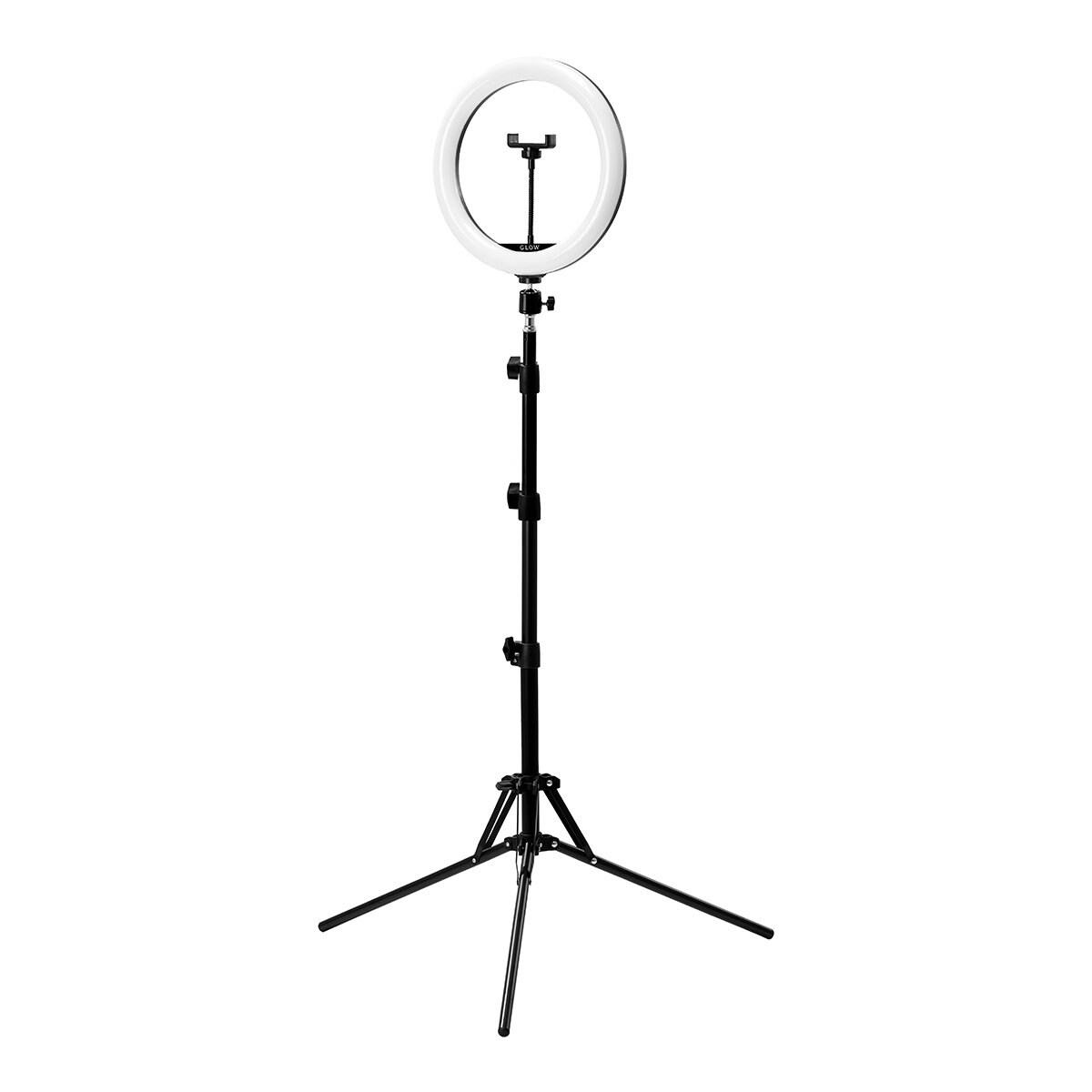 GLOW profesionali makiažo lempa LED RING 10" bsc su stovu 10W