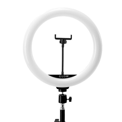 GLOW profesionali makiažo lempa LED RING 10" bsc su stovu 10W 2 GLOW profesionali makiažo lempa LED RING 10" bsc su stovu 10W 2