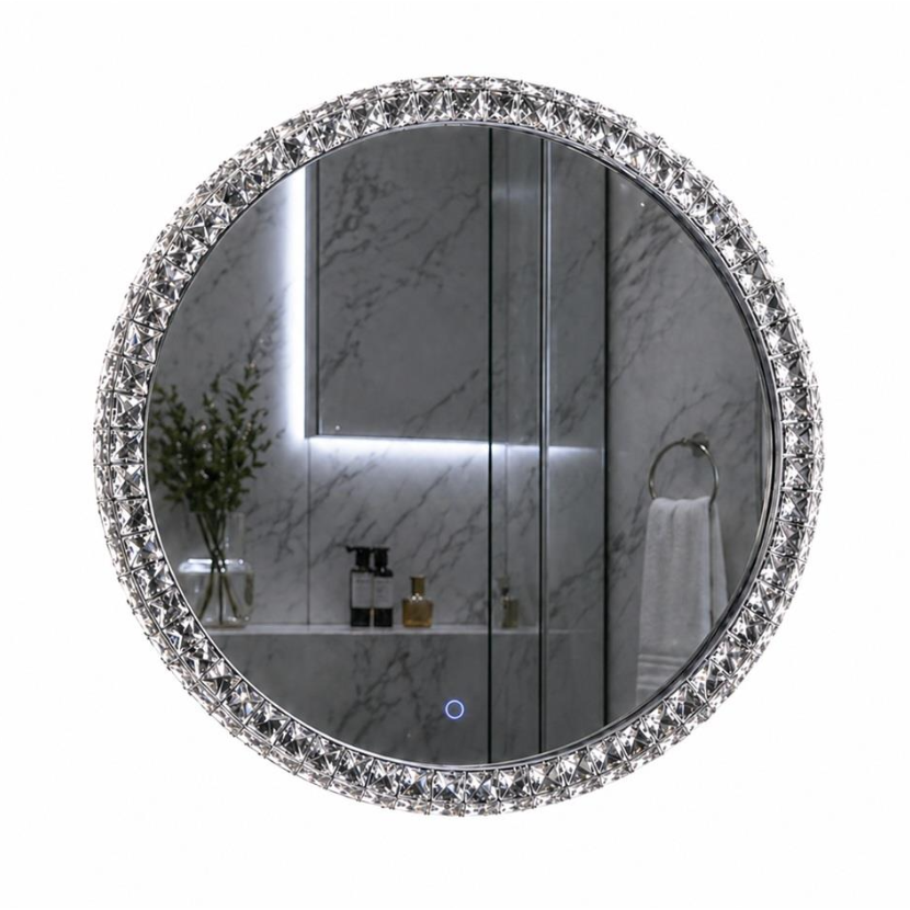 GLAMOUR LED kirpyklos bei makiažo veidrodis, 50 cm.