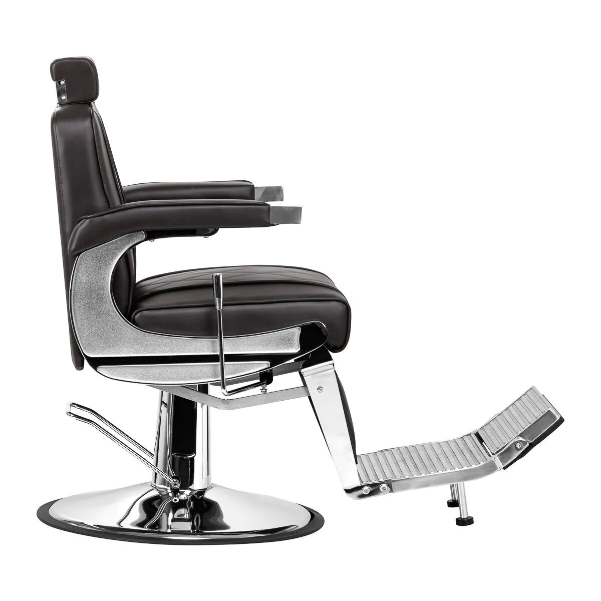 HAIR SYSTEM profesionali barberio kėdė kirpykloms ir grožio salonams BM88066, rudos spalvos 2