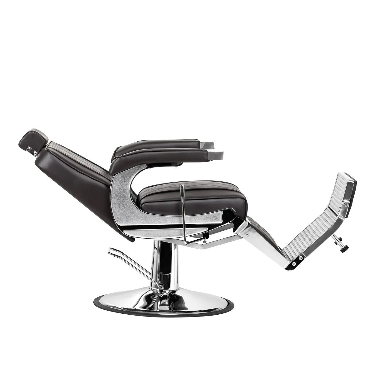 HAIR SYSTEM profesionali barberio kėdė kirpykloms ir grožio salonams BM88066, rudos spalvos 3 HAIR SYSTEM profesionali barberio kėdė kirpykloms ir grožio salonams BM88066, rudos spalvos 3