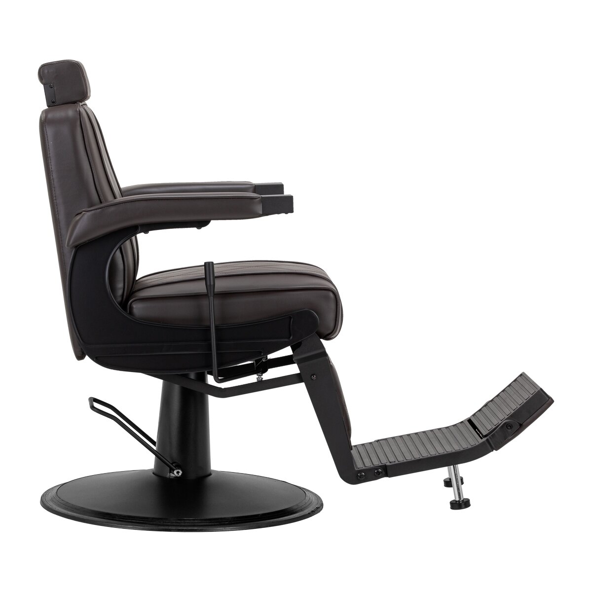 HAIR SYSTEM profesionali barberio kėdė kirpykloms ir grožio salonams BM88066B, rudos spalvos 3 HAIR SYSTEM profesionali barberio kėdė kirpykloms ir grožio salonams BM88066B, rudos spalvos 3
