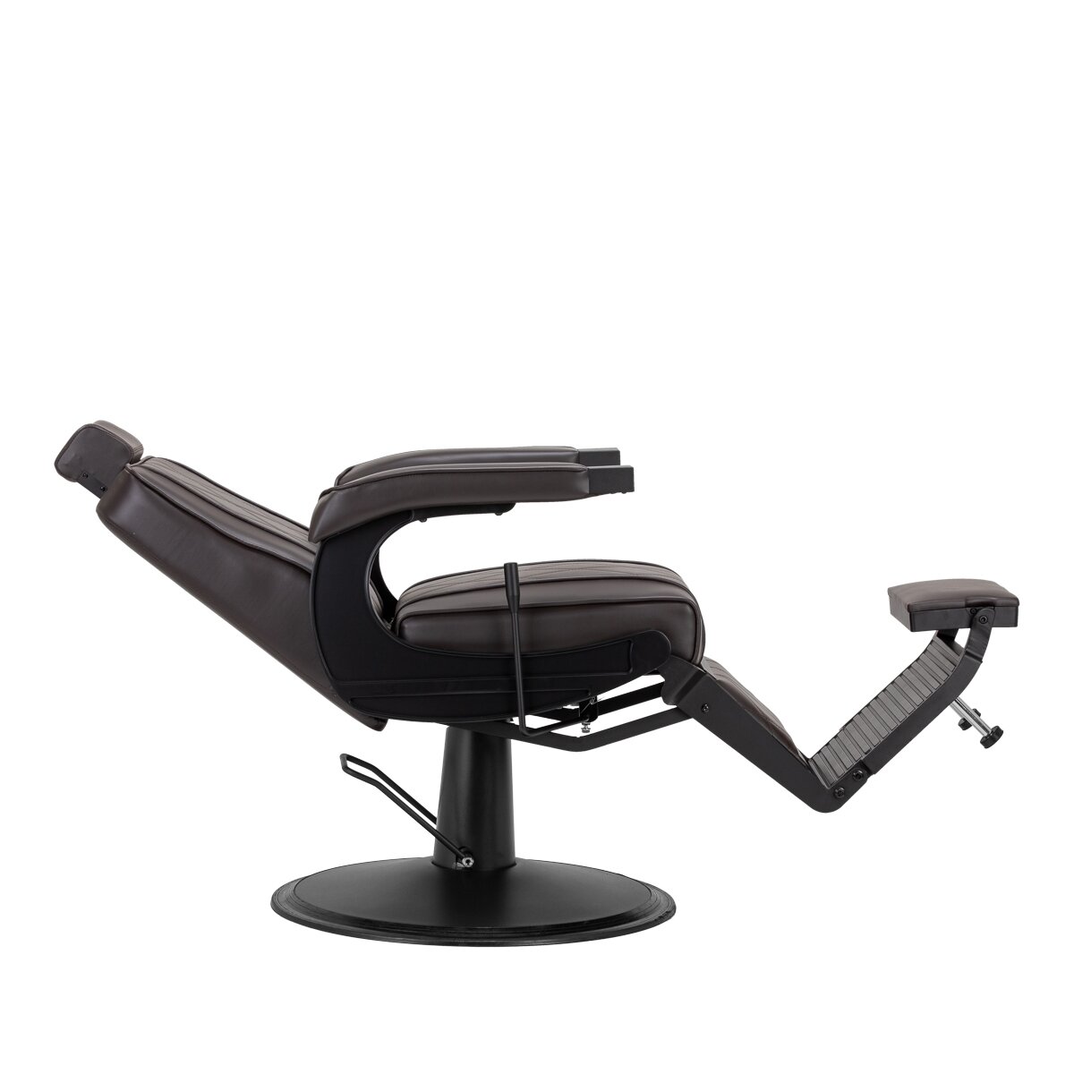 HAIR SYSTEM profesionali barberio kėdė kirpykloms ir grožio salonams BM88066B, rudos spalvos 4 HAIR SYSTEM profesionali barberio kėdė kirpykloms ir grožio salonams BM88066B, rudos spalvos 4