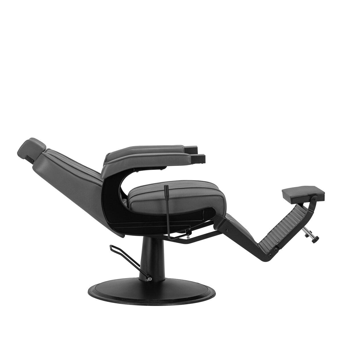 HAIR SYSTEM professional barber chair for hairdressing salons and beauty salons, gray 4 HAIR SYSTEM professional barber chair for hairdressing salons and beauty salons, gray 4