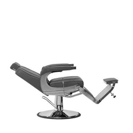 HAIR SYSTEM profesionali barberio kėdė kirpykloms ir grožio salonams BM88066, pilkos spalvos 2