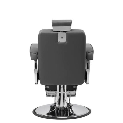 HAIR SYSTEM profesionali barberio kėdė kirpykloms ir grožio salonams BM88066, pilkos spalvos 4