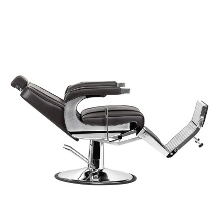 HAIR SYSTEM profesionali barberio kėdė kirpykloms ir grožio salonams BM88066, rudos spalvos 3 HAIR SYSTEM profesionali barberio kėdė kirpykloms ir grožio salonams BM88066, rudos spalvos 3