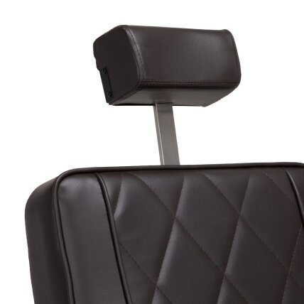 HAIR SYSTEM profesionali barberio kėdė kirpykloms ir grožio salonams BM88066B, rudos spalvos 11