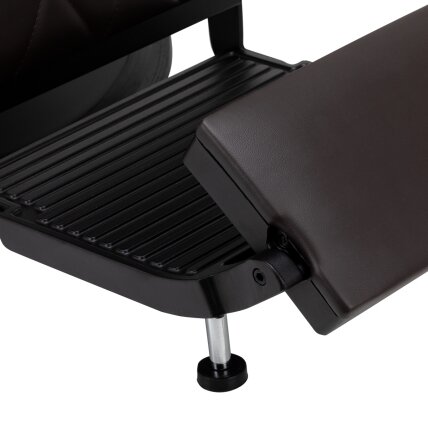 HAIR SYSTEM profesionali barberio kėdė kirpykloms ir grožio salonams BM88066B, rudos spalvos 13