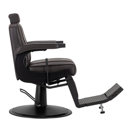 HAIR SYSTEM profesionali barberio kėdė kirpykloms ir grožio salonams BM88066B, rudos spalvos 3 HAIR SYSTEM profesionali barberio kėdė kirpykloms ir grožio salonams BM88066B, rudos spalvos 3