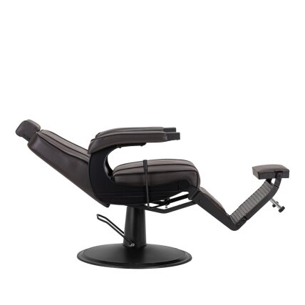 HAIR SYSTEM profesionali barberio kėdė kirpykloms ir grožio salonams BM88066B, rudos spalvos 4 HAIR SYSTEM profesionali barberio kėdė kirpykloms ir grožio salonams BM88066B, rudos spalvos 4