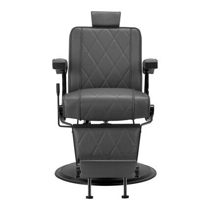 HAIR SYSTEM professional barber chair for hairdressing salons and beauty salons, gray 1 HAIR SYSTEM professional barber chair for hairdressing salons and beauty salons, gray 1