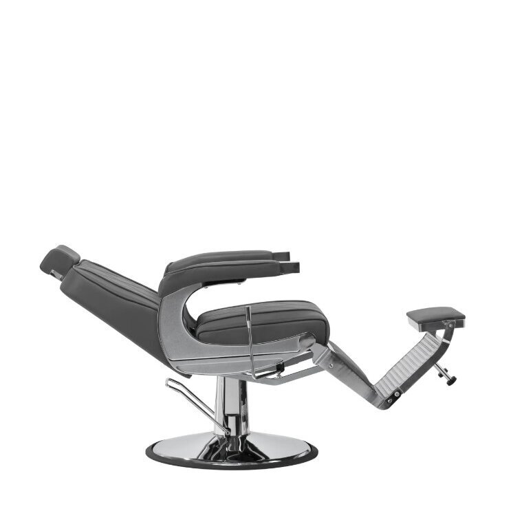 HAIR SYSTEM profesionali barberio kėdė kirpykloms ir grožio salonams BM88066, pilkos spalvos 2 HAIR SYSTEM profesionali barberio kėdė kirpykloms ir grožio salonams BM88066, pilkos spalvos 2