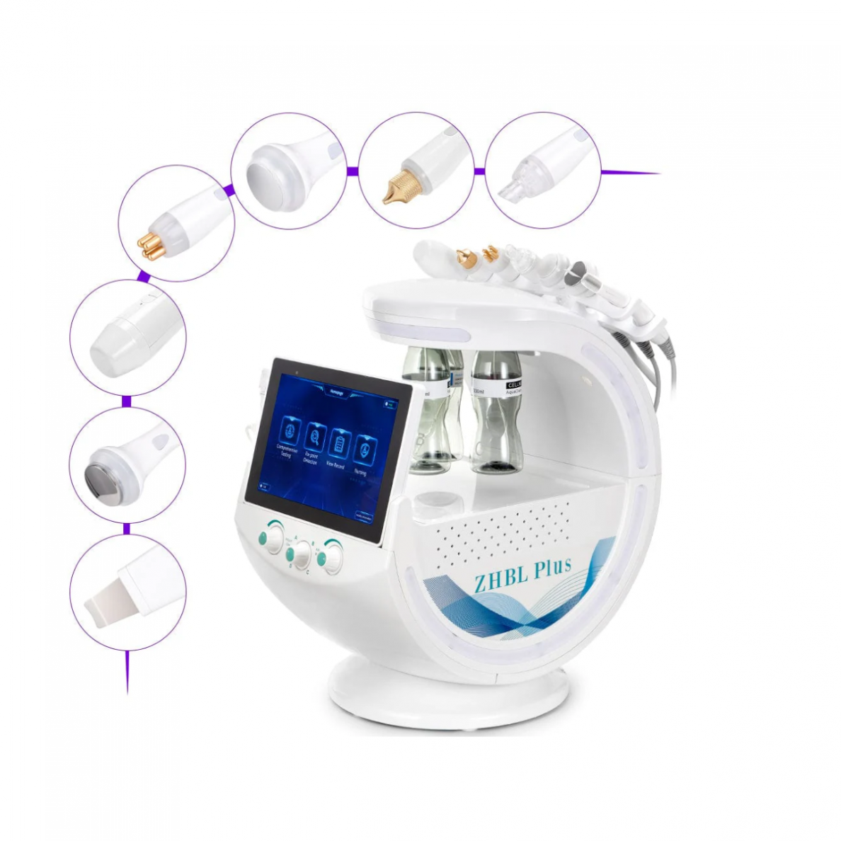 HYDRO SKIN PLUS profesionalus daugiafunkcinis veido priežiūros aparatas 7in1 + veido analizatorius NAUJAUSIA VERSIJA 2024 1 HYDRO SKIN PLUS profesionalus daugiafunkcinis veido priežiūros aparatas 7in1 + veido analizatorius NAUJAUSIA VERSIJA 2024 1