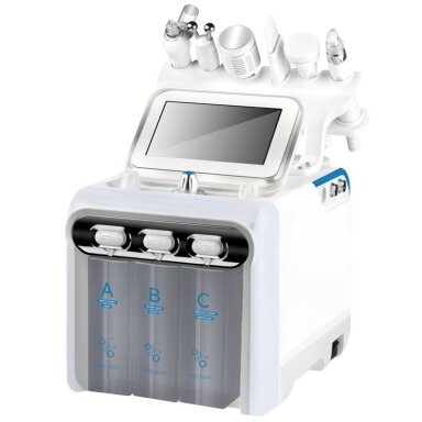 HYDROGEN profesionalus daugiafunkcinis veido priežiūros aparatas 6in1