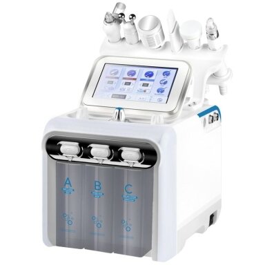 HYDROGEN profesionalus daugiafunkcinis veido priežiūros aparatas 6in1