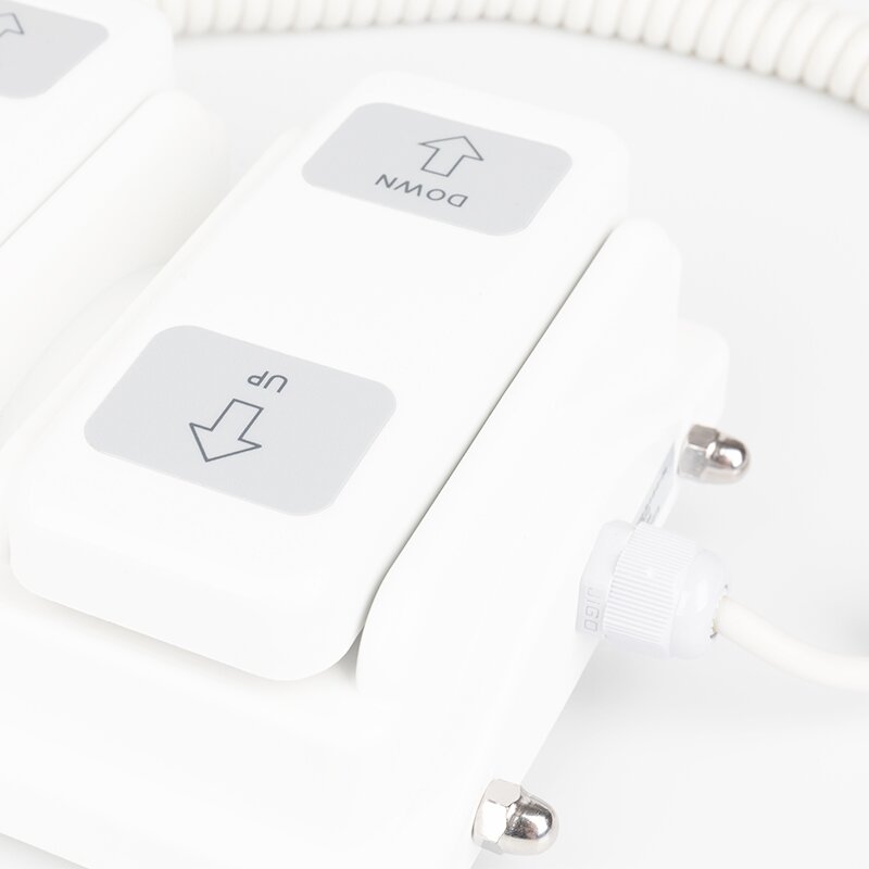 Foot pedal for electric bed, 4 motors, white color 1 Foot pedal for electric bed, 4 motors, white color 1