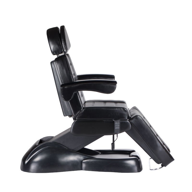 Cosmetology chair-bed electrically controlled LUX, black color 8 Cosmetology chair-bed electrically controlled LUX, black color 8