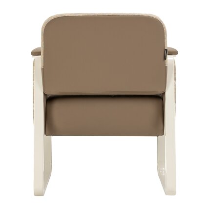 Waiting chair OMEGA GRANDEUR, light brown 3 Waiting chair OMEGA GRANDEUR, light brown 3