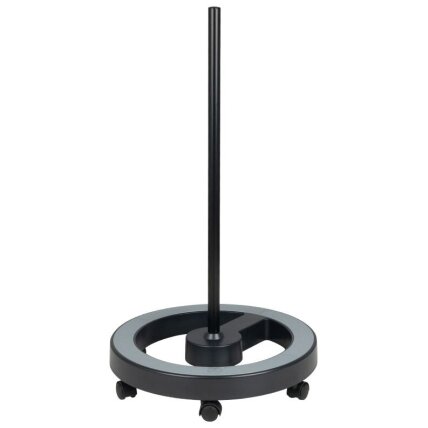 Lamp stand, extremely durable, black, ring-shaped. Lamp stand, extremely durable, black, ring-shaped.