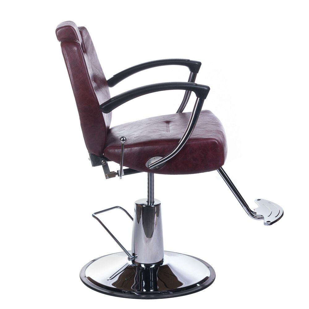 Profesionali barberio kėdė HEKTOR BH-3208, bordo spalvos 2 Profesionali barberio kėdė HEKTOR BH-3208, bordo spalvos 2