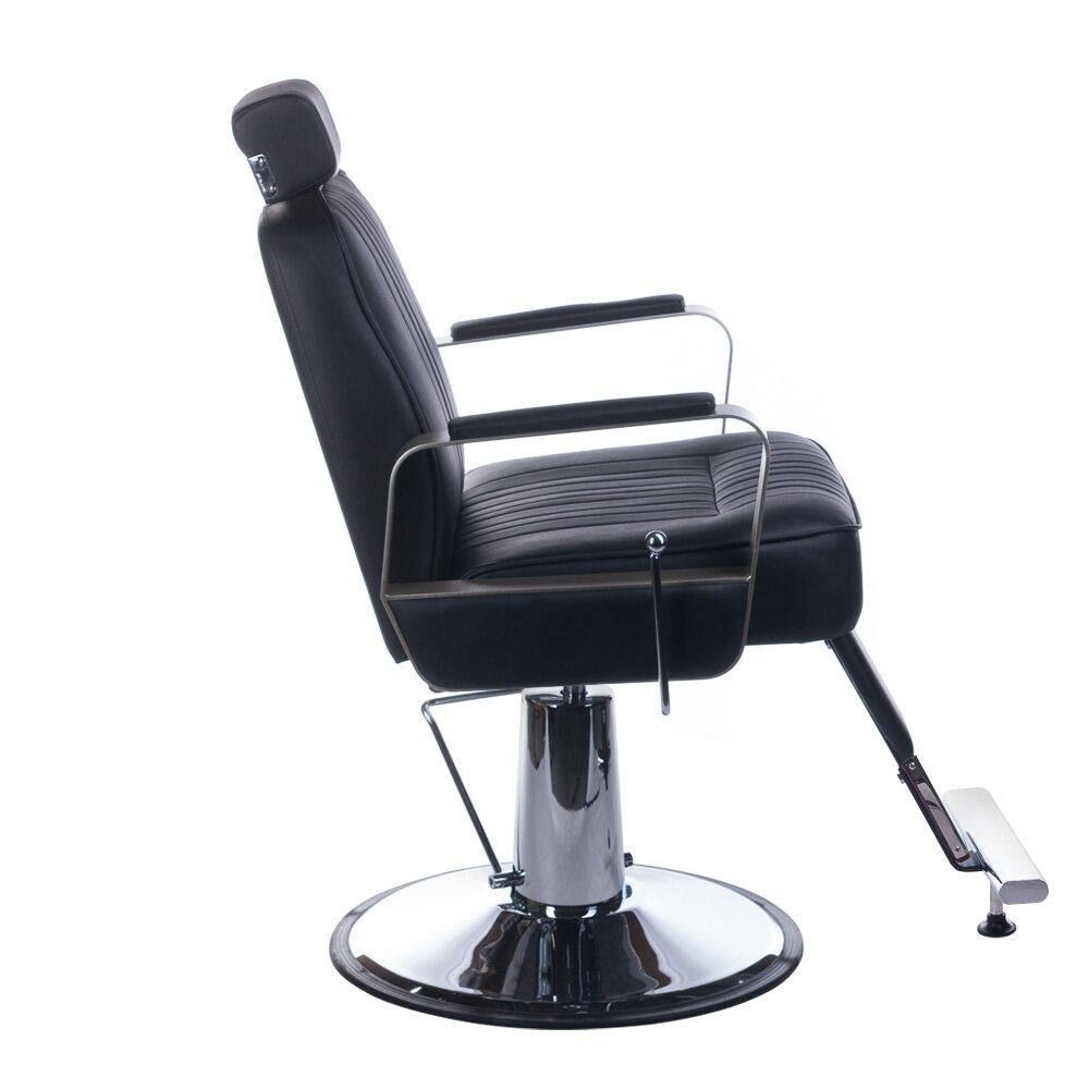 Professional barbers and beauty salons haircut chair HOMER BH-31237, black color 2 Professional barbers and beauty salons haircut chair HOMER BH-31237, black color 2