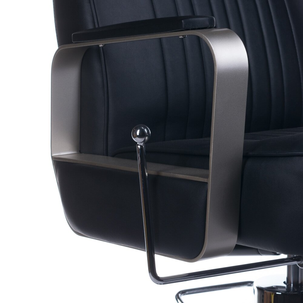 Professional barbers and beauty salons haircut chair HOMER BH-31237, black color 6 Professional barbers and beauty salons haircut chair HOMER BH-31237, black color 6