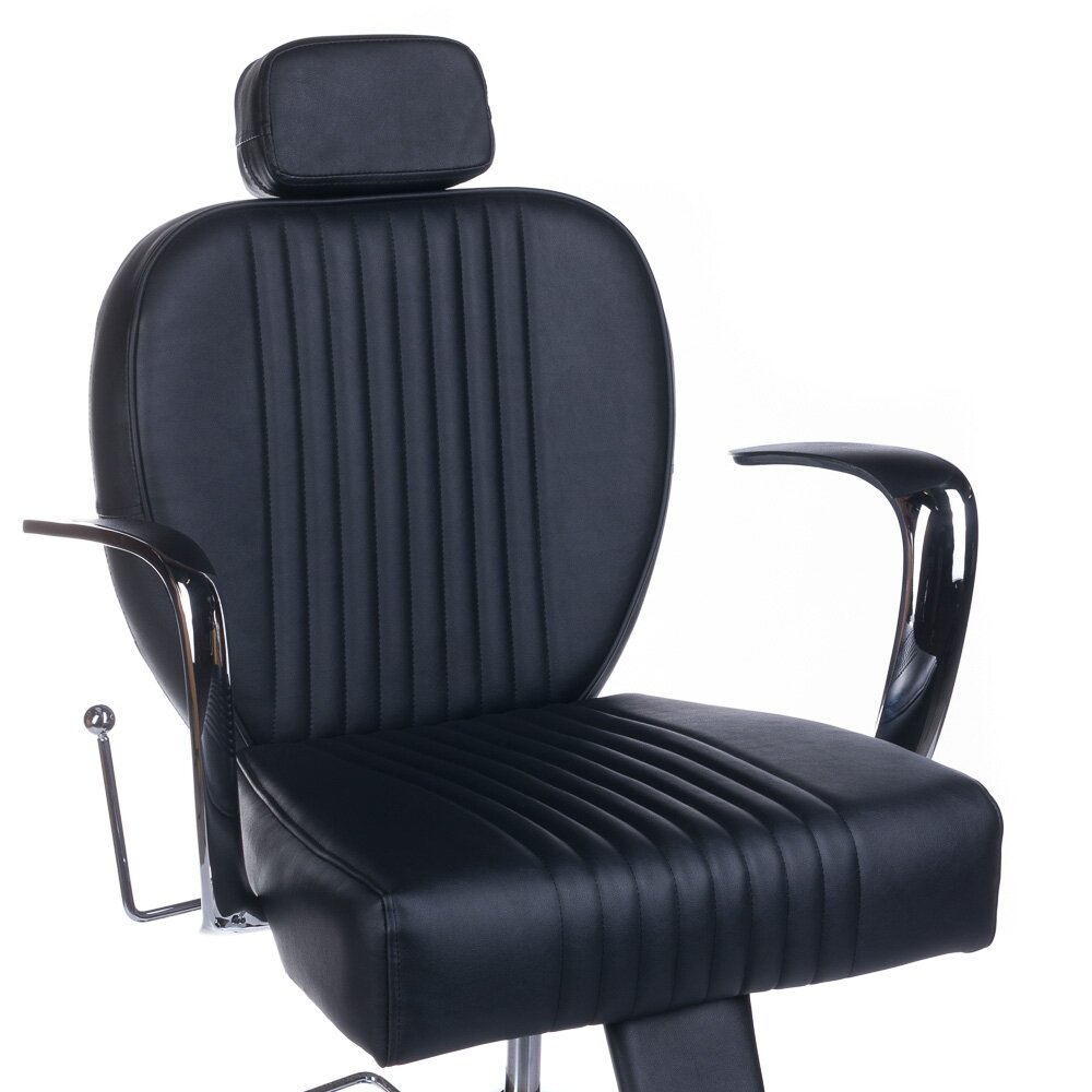Profesionali barberio kėdė kirpykloms ir grožio salonams OLAF BH-3273, juodos spalvos 1