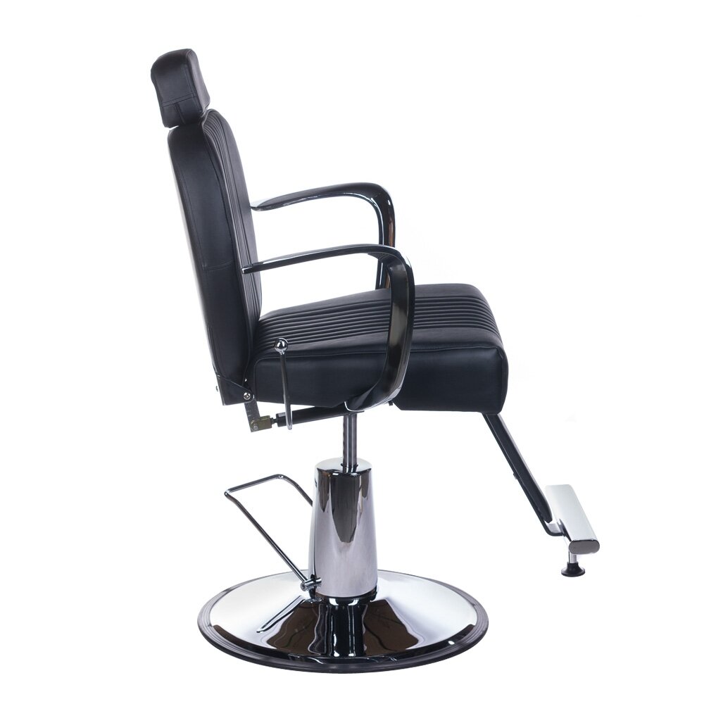 Profesionali barberio kėdė kirpykloms ir grožio salonams OLAF BH-3273, juodos spalvos 2