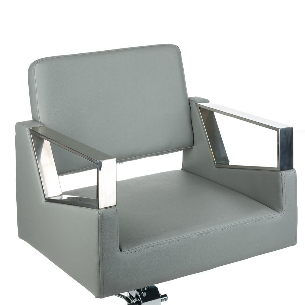 Professional hairdressing chair ARTURO 3936A, light grey color 1 Professional hairdressing chair ARTURO 3936A, light grey color 1