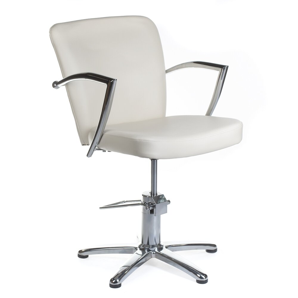 Professional hairdressing chair LIVIO BH-8173, cream color Professional hairdressing chair LIVIO BH-8173, cream color