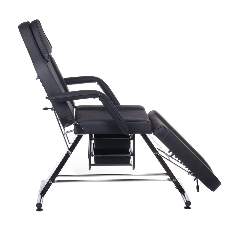 Professional cosmetology couch-bed 262A, black color 5 Professional cosmetology couch-bed 262A, black color 5