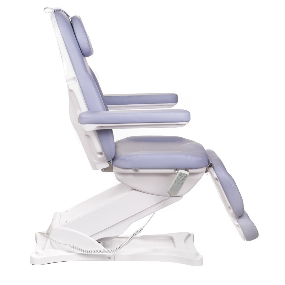 Professional electric recliner-bed for beauticians MODENA BD-8194, 3 motors, purple color 1 Professional electric recliner-bed for beauticians MODENA BD-8194, 3 motors, purple color 1
