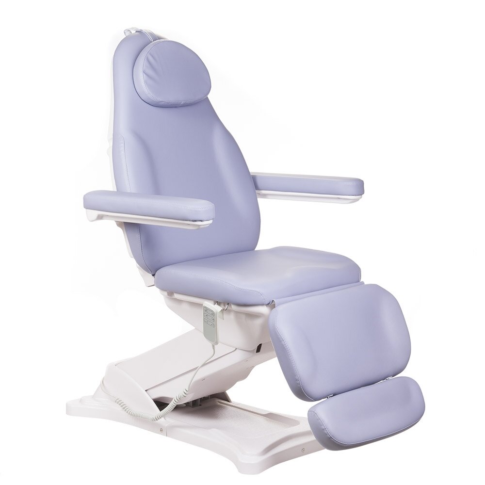 Professional electric recliner-bed for beauticians MODENA BD-8194, 3 motors, purple color Professional electric recliner-bed for beauticians MODENA BD-8194, 3 motors, purple color