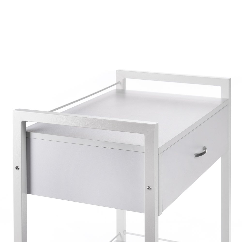 Professional cosmetic trolley BY-7017, white color 2 Professional cosmetic trolley BY-7017, white color 2