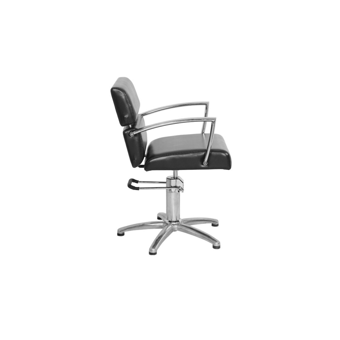 Professional barber chair GABBIANO BRUKSELA, black color 1 Professional barber chair GABBIANO BRUKSELA, black color 1