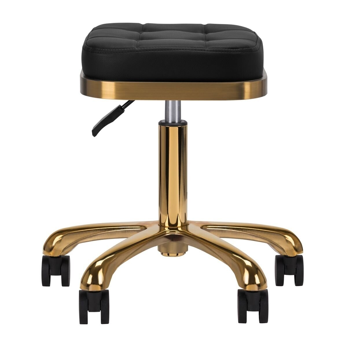 Professional master chair for beauticians M-1645, black color