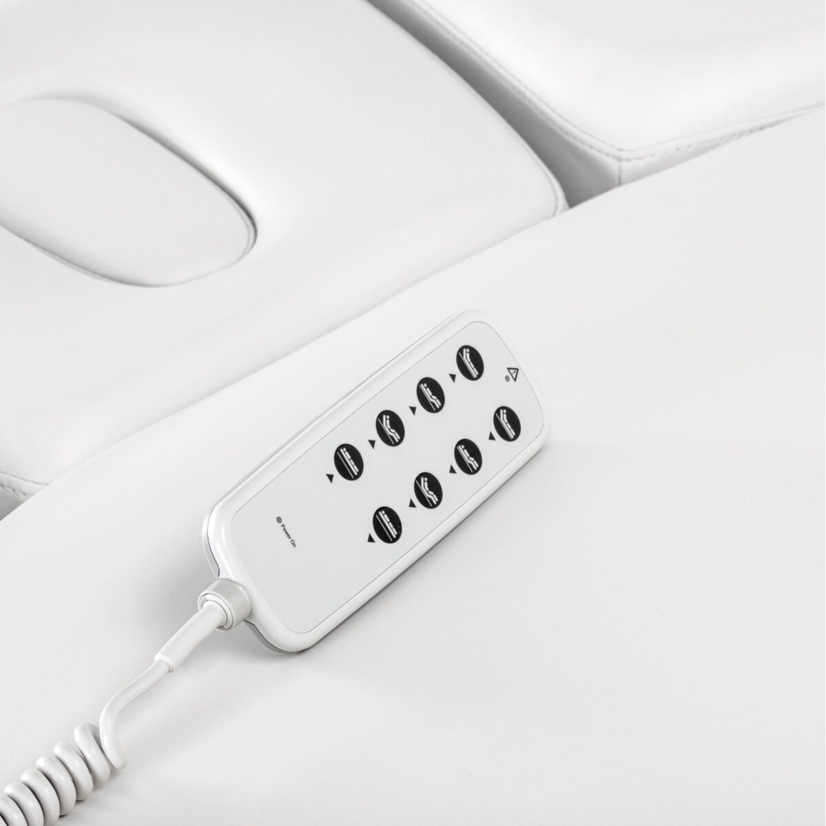 Profesionalus elektrinis masažo ir SPA gultas SILLON RELAX, baltos spalvos su šviesiu pagrindu 16 Profesionalus elektrinis masažo ir SPA gultas SILLON RELAX, baltos spalvos su šviesiu pagrindu 16