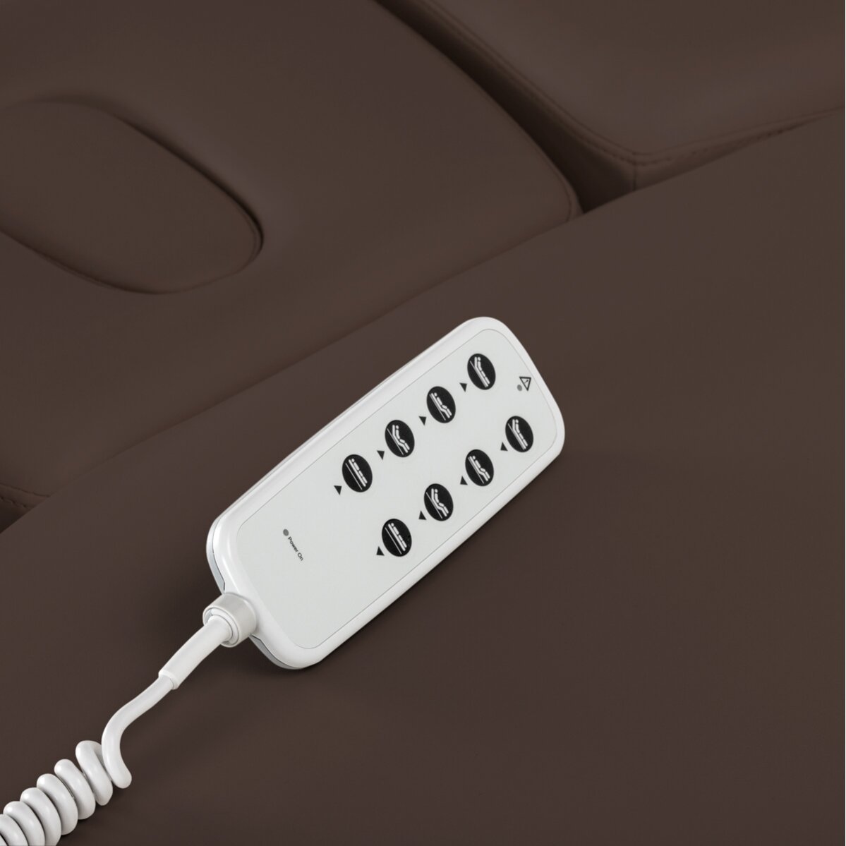 Profesionalus elektrinis masažo ir SPA gultas SILLON RELAX, rudos spalvos su šviesiu pagrindu 16 Profesionalus elektrinis masažo ir SPA gultas SILLON RELAX, rudos spalvos su šviesiu pagrindu 16