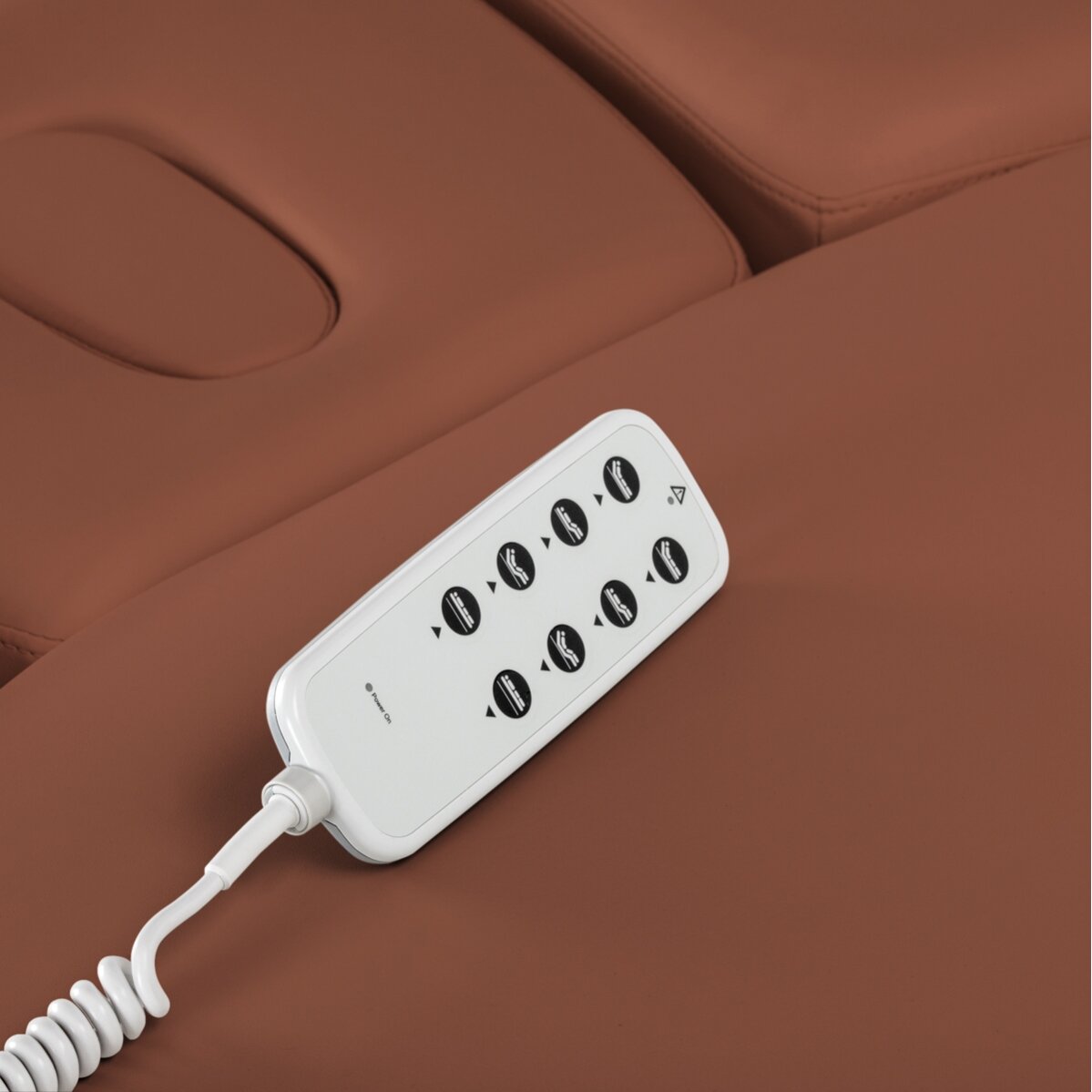 Profesionalus elektrinis masažo ir SPA gultas SILLON RELAX, rudos spalvos su šviesiu pagrindu 16 Profesionalus elektrinis masažo ir SPA gultas SILLON RELAX, rudos spalvos su šviesiu pagrindu 16