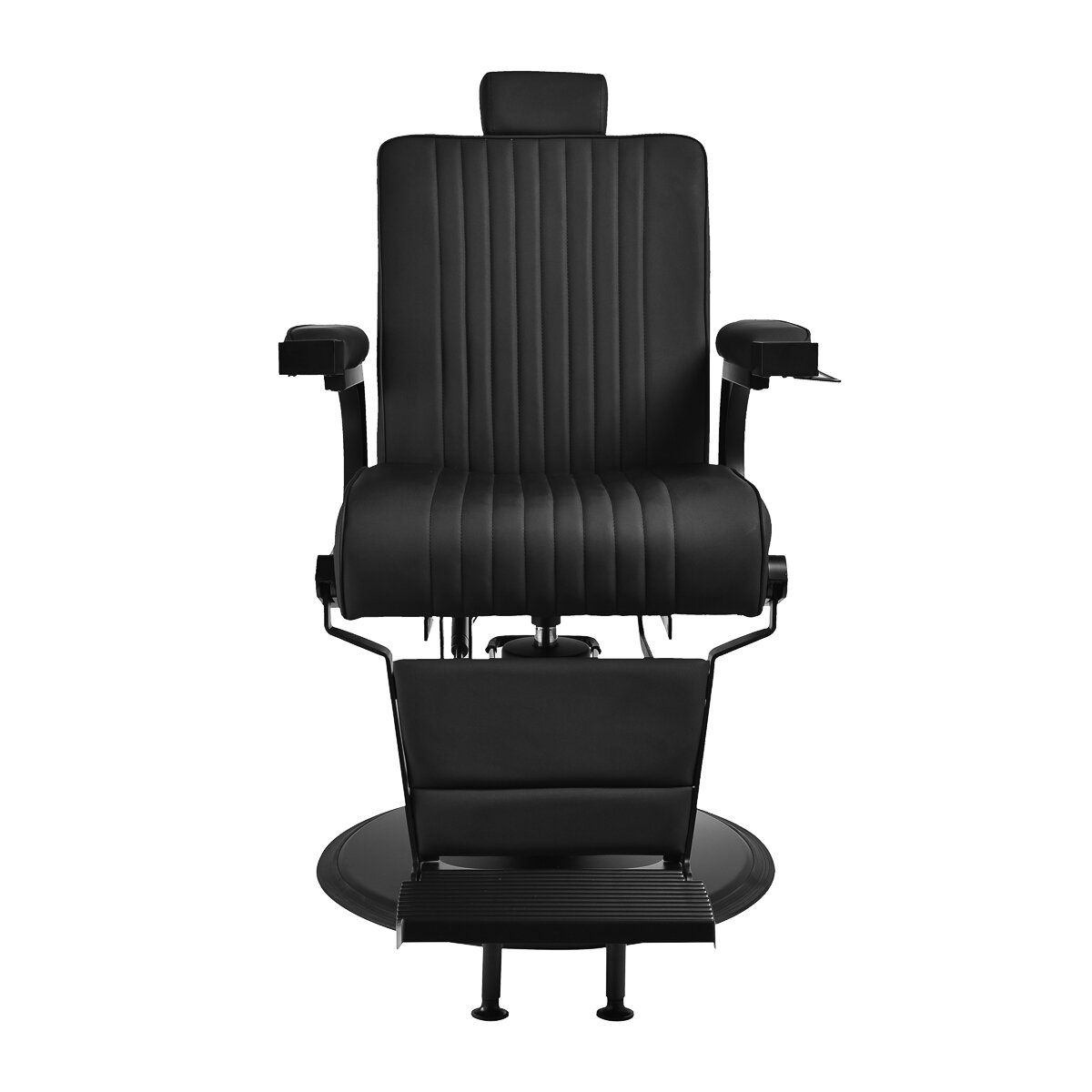 Professional barber chair for hairdressers and barbershops GABBIANO LEVI, black 1