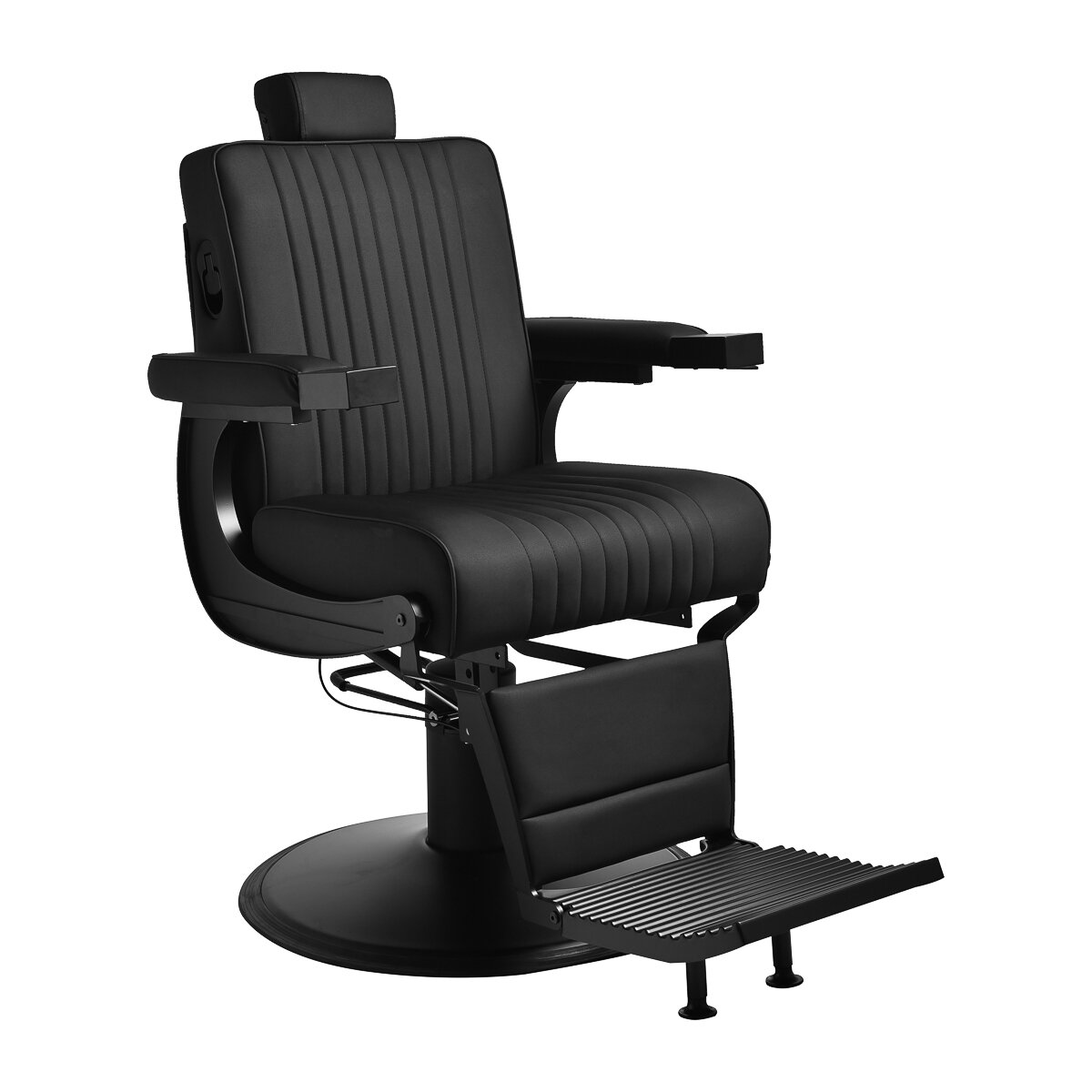 Professional barber chair for hairdressers and barbershops GABBIANO LEVI, black