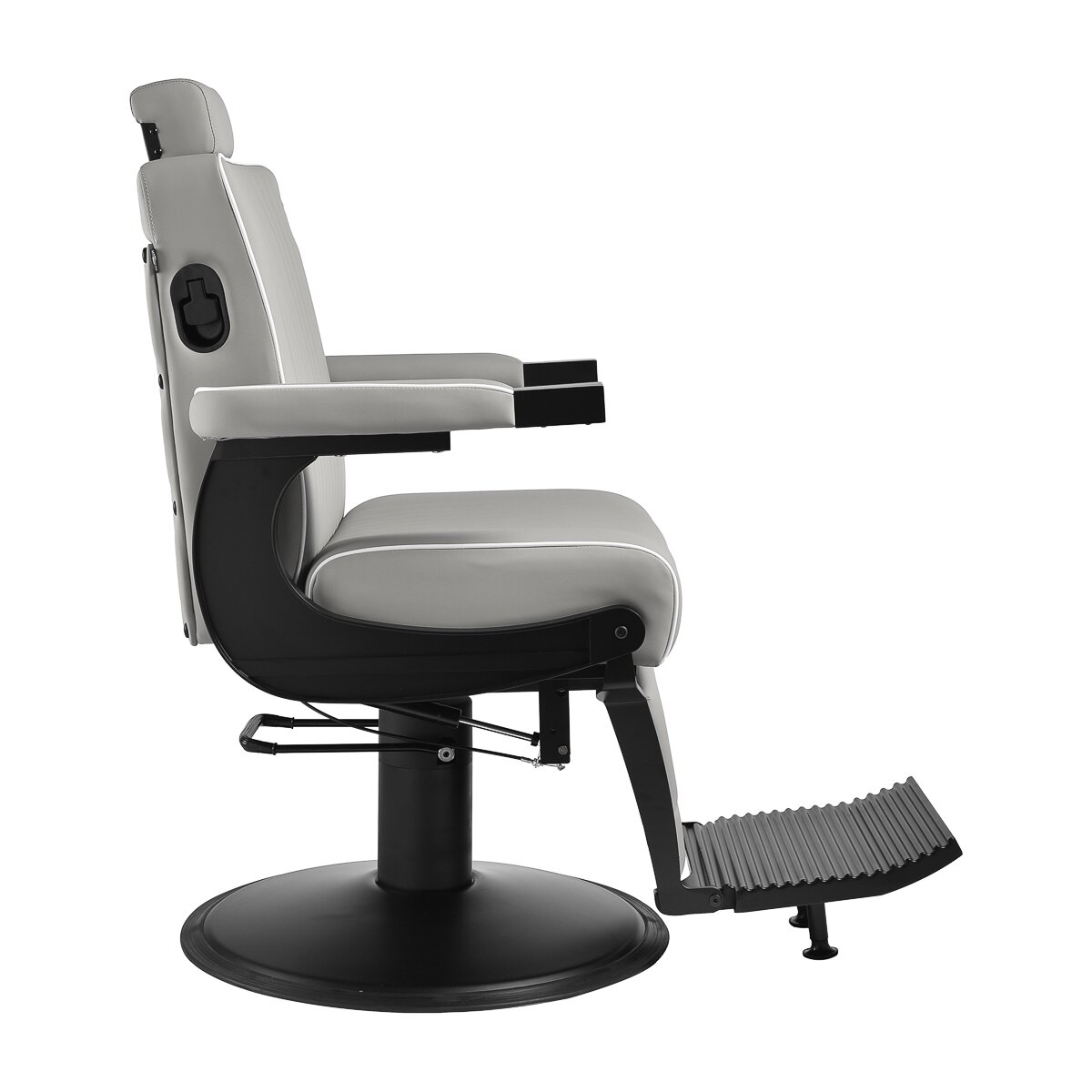 Professional barber chair for hairdressers and barbershops GABBIANO LEVI, gray 3 Professional barber chair for hairdressers and barbershops GABBIANO LEVI, gray 3