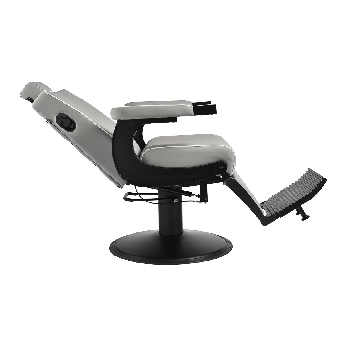 Professional barber chair for hairdressers and barbershops GABBIANO LEVI, gray 4